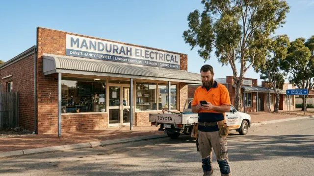 Western Australia small business owner exploring AI technology