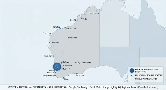 The tech gap between metro and regional Western Australia