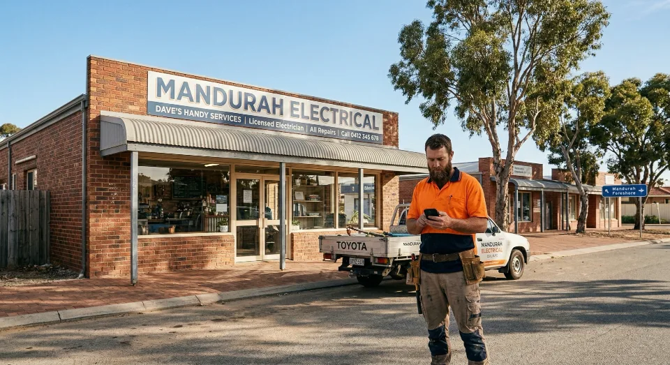 Western Australia small business owner exploring AI technology