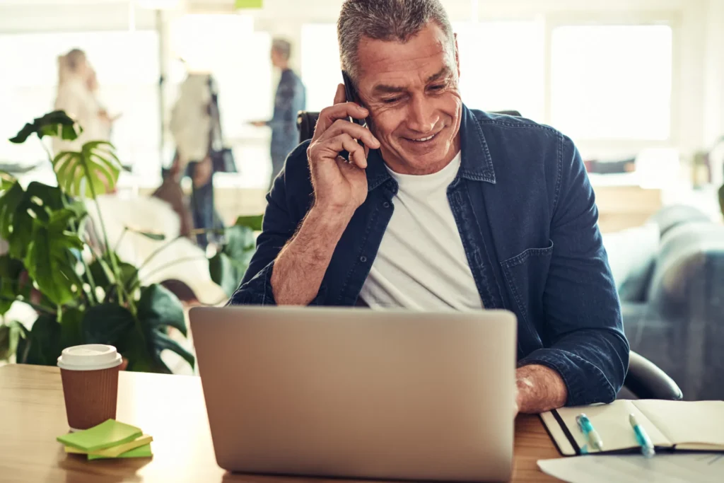 senior needing help with their laptop