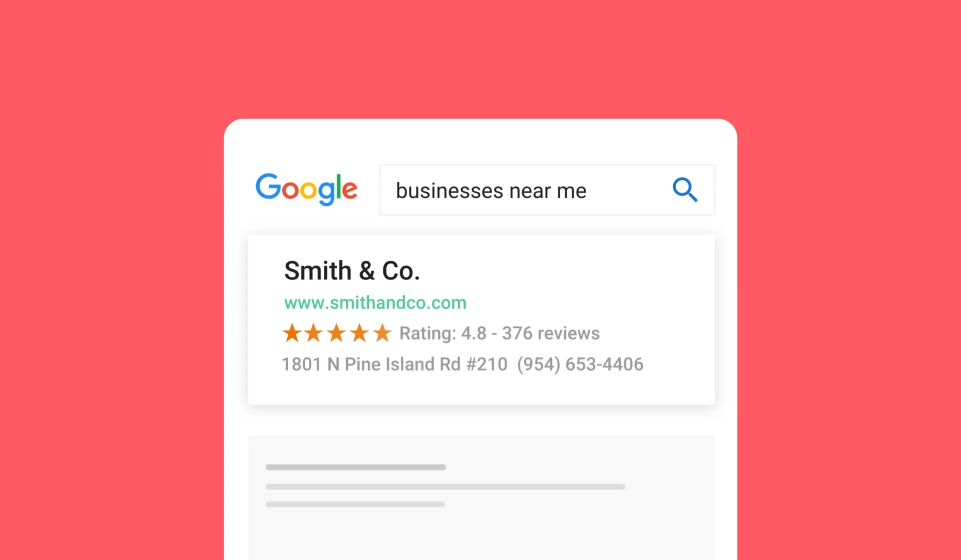 Google Review Snippet